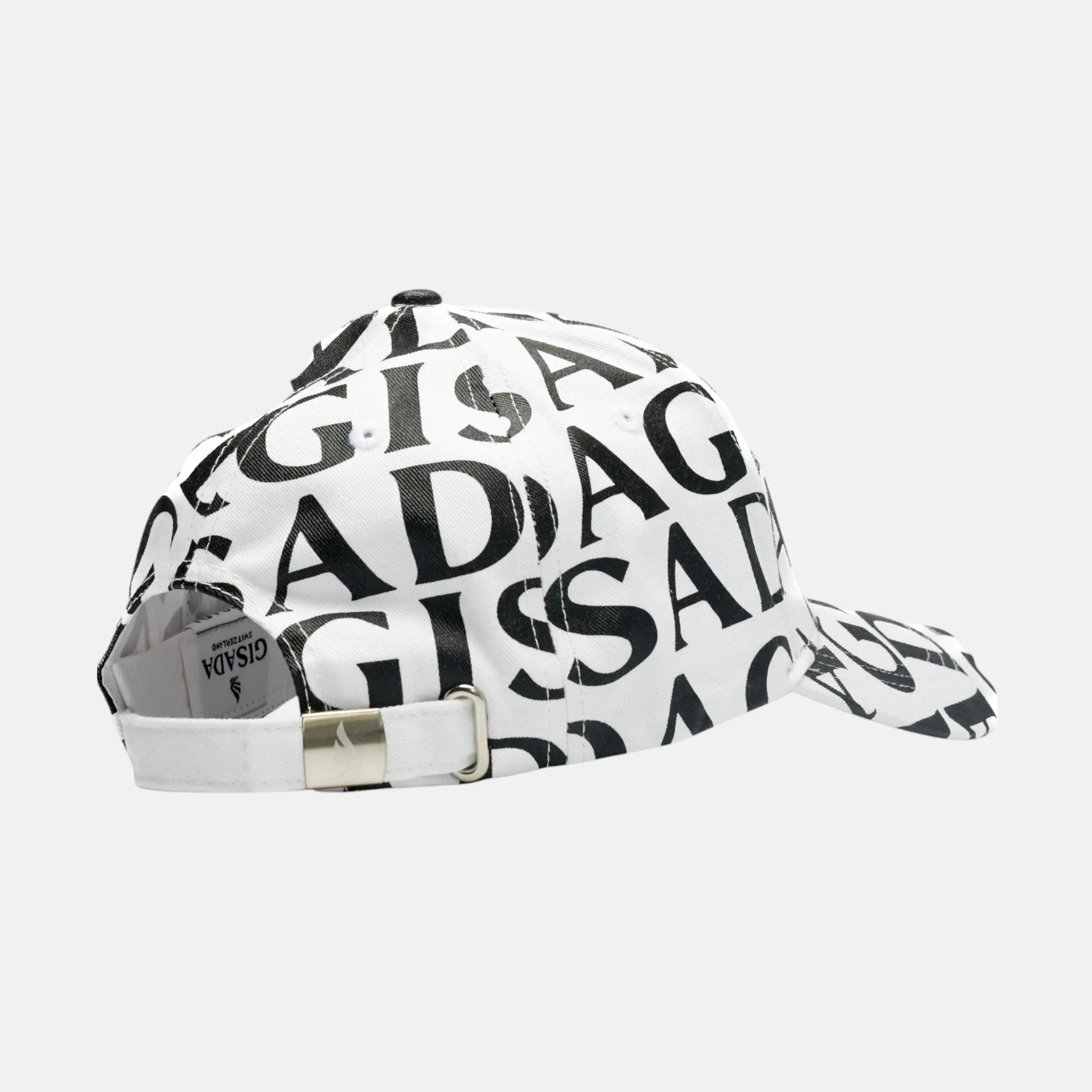 Cotton Twill Baseball Cap Gisada Allover Digital Print - Gisada.com