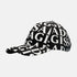 Cotton Twill Baseball Cap Gisada Allover Digital Print - Gisada.com