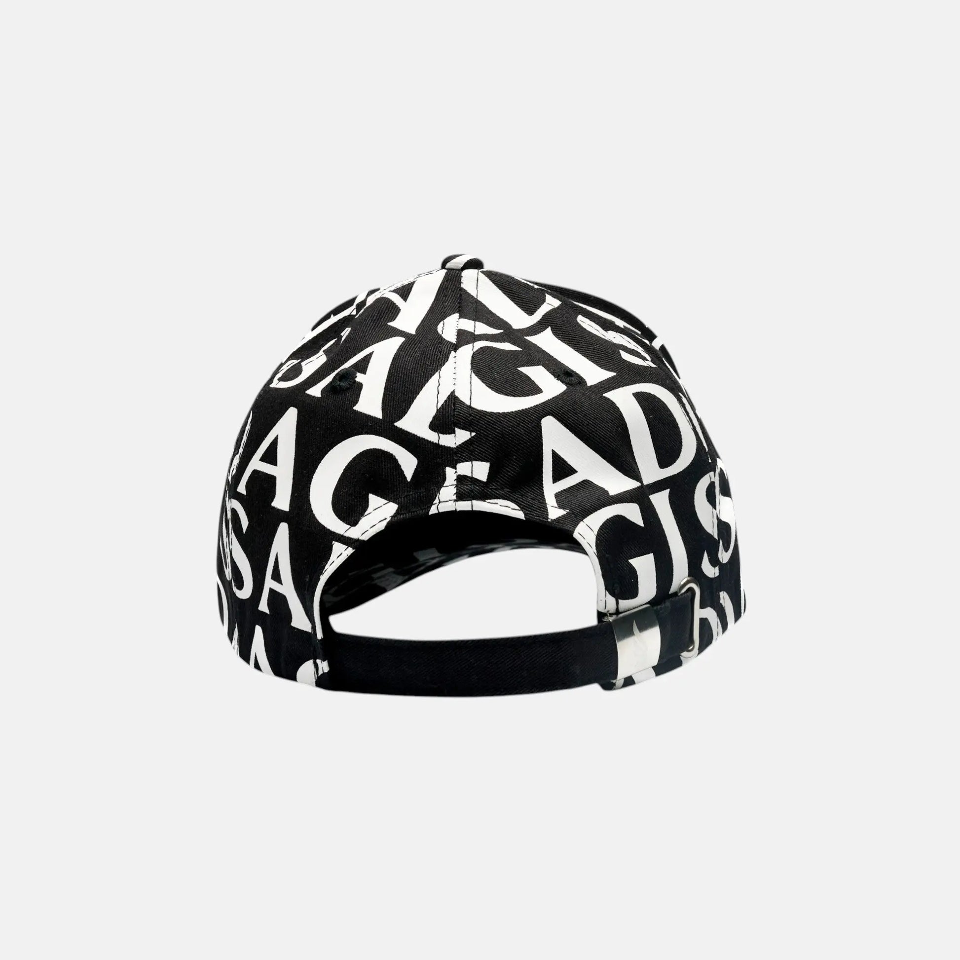 Cotton Twill Baseball Cap Gisada Allover Digital Print - Gisada.com