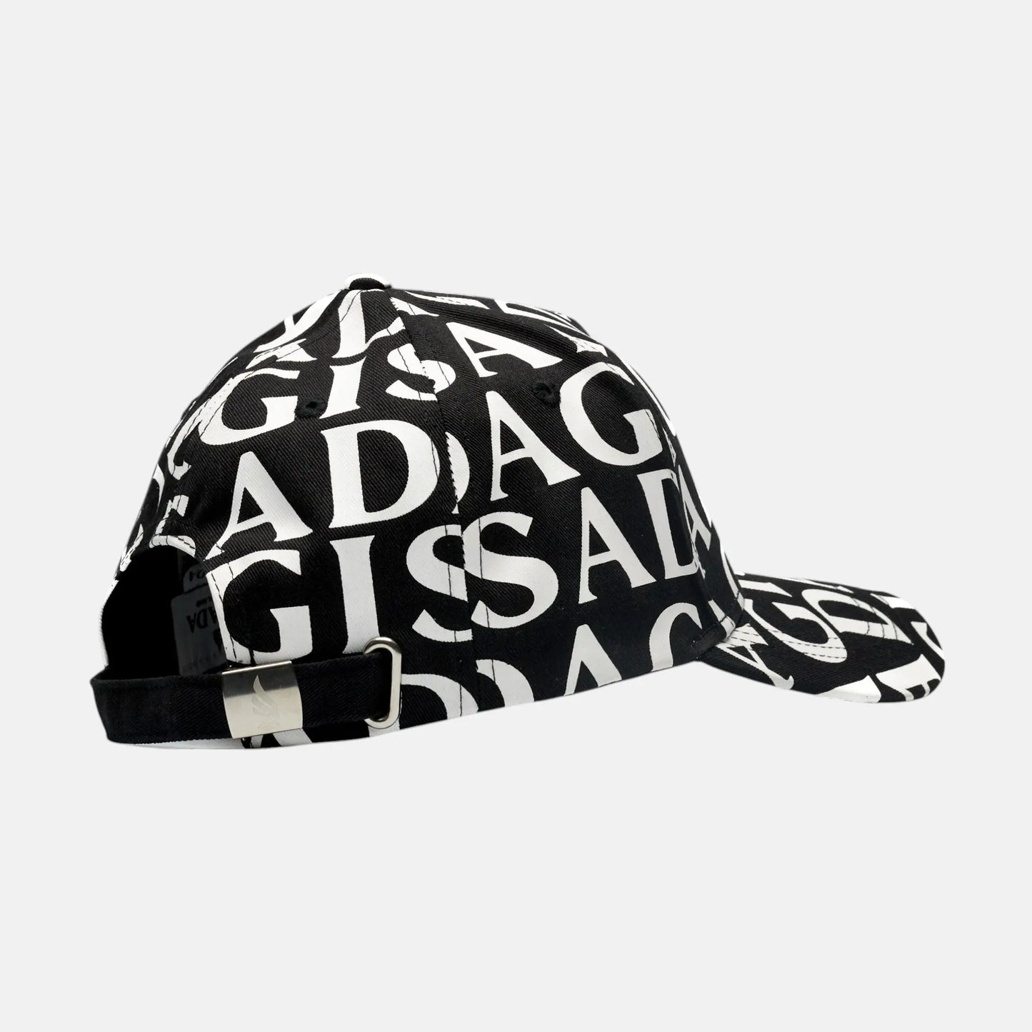 Cotton Twill Baseball Cap Gisada Allover Digital Print - Gisada.com