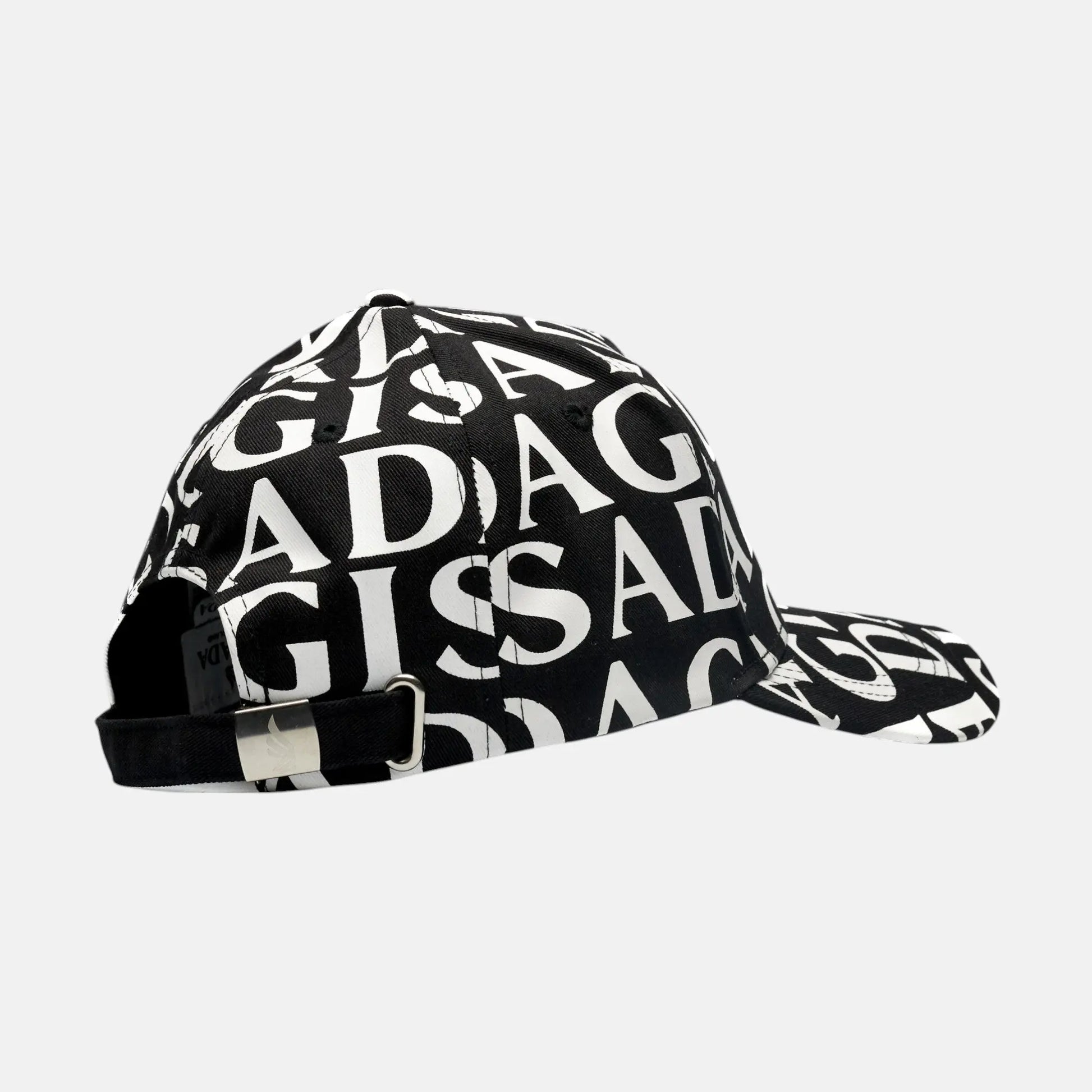 Cotton Twill Baseball Cap Gisada Allover Digital Print - Gisada.com