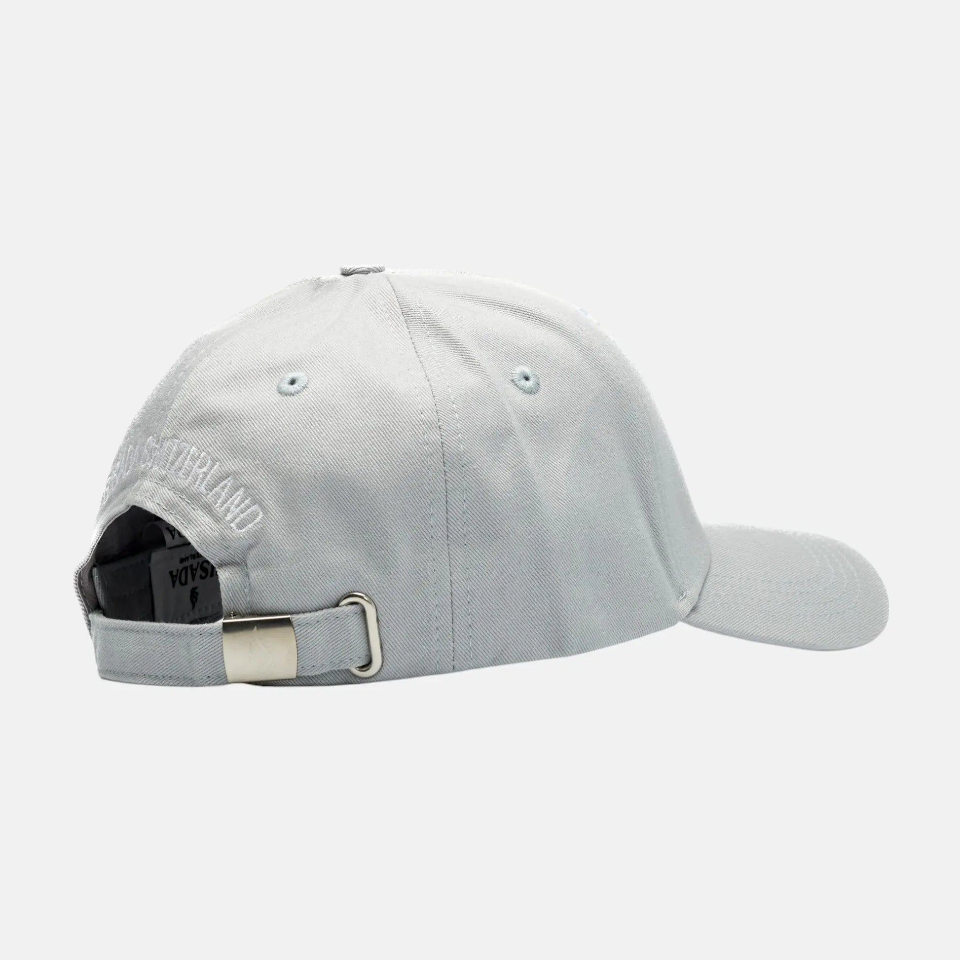 Cotton Twill Baseball Cap Gisada with 3D Embroidered Small Wing - Gisada.com