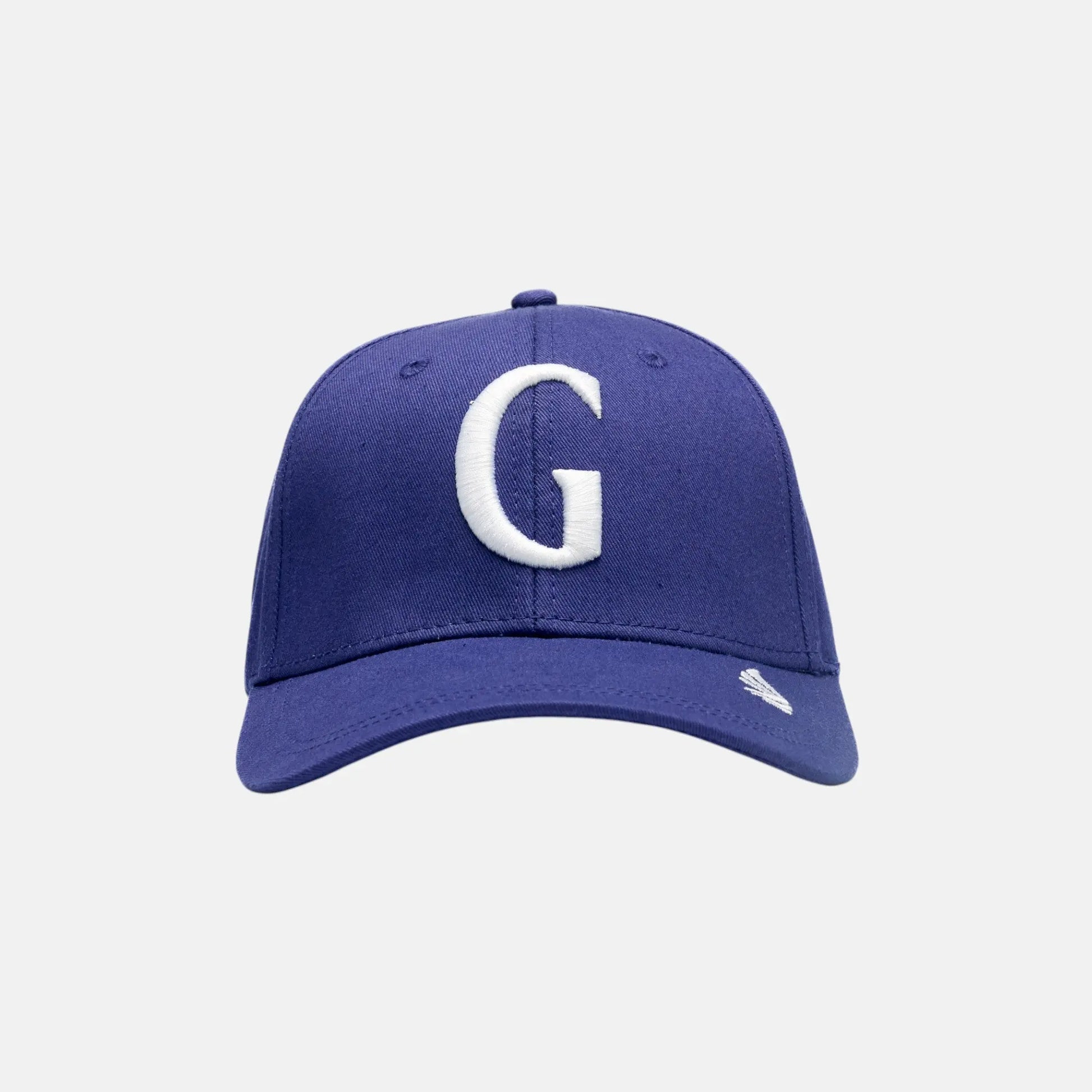 Cotton Twill Baseball Cap with 3D Embroidered "G" and Wing - Gisada.com