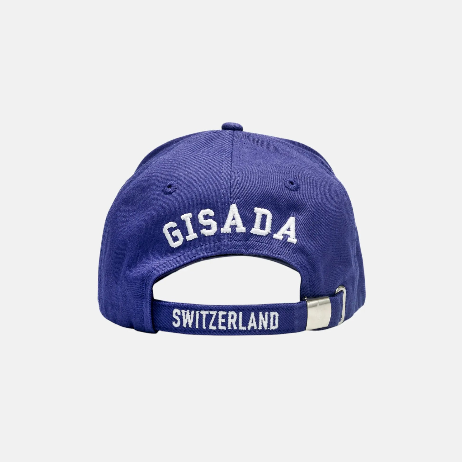 Cotton Twill Baseball Cap with 3D Embroidered "G" and Wing - Gisada.com