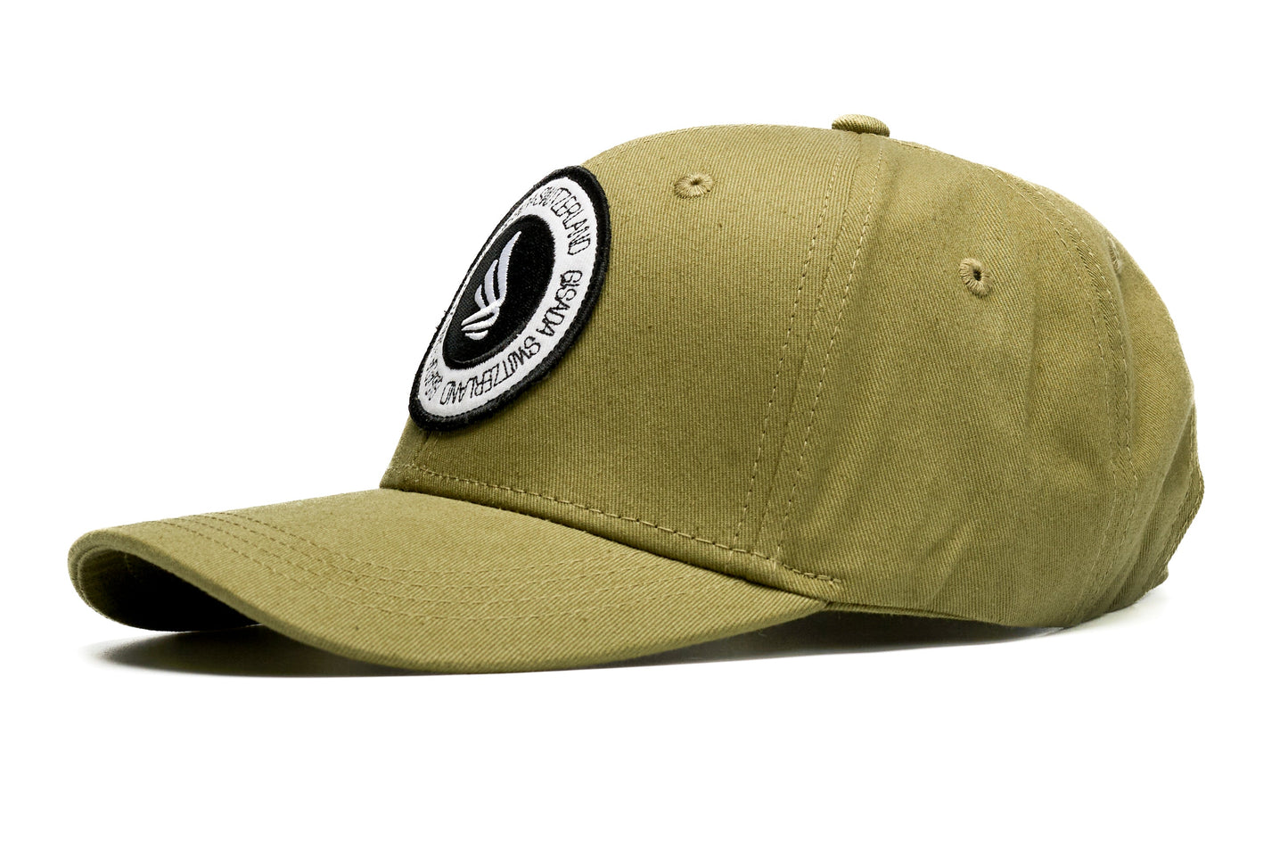 Cotton Twill Baseball Cap with Gisada Badge Label Patch Gisada Caps