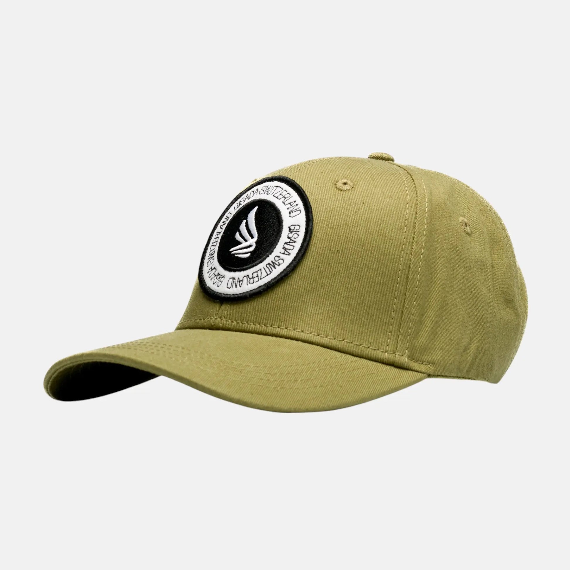Cotton Twill Baseball Cap with Gisada Badge Label Patch - Gisada.com