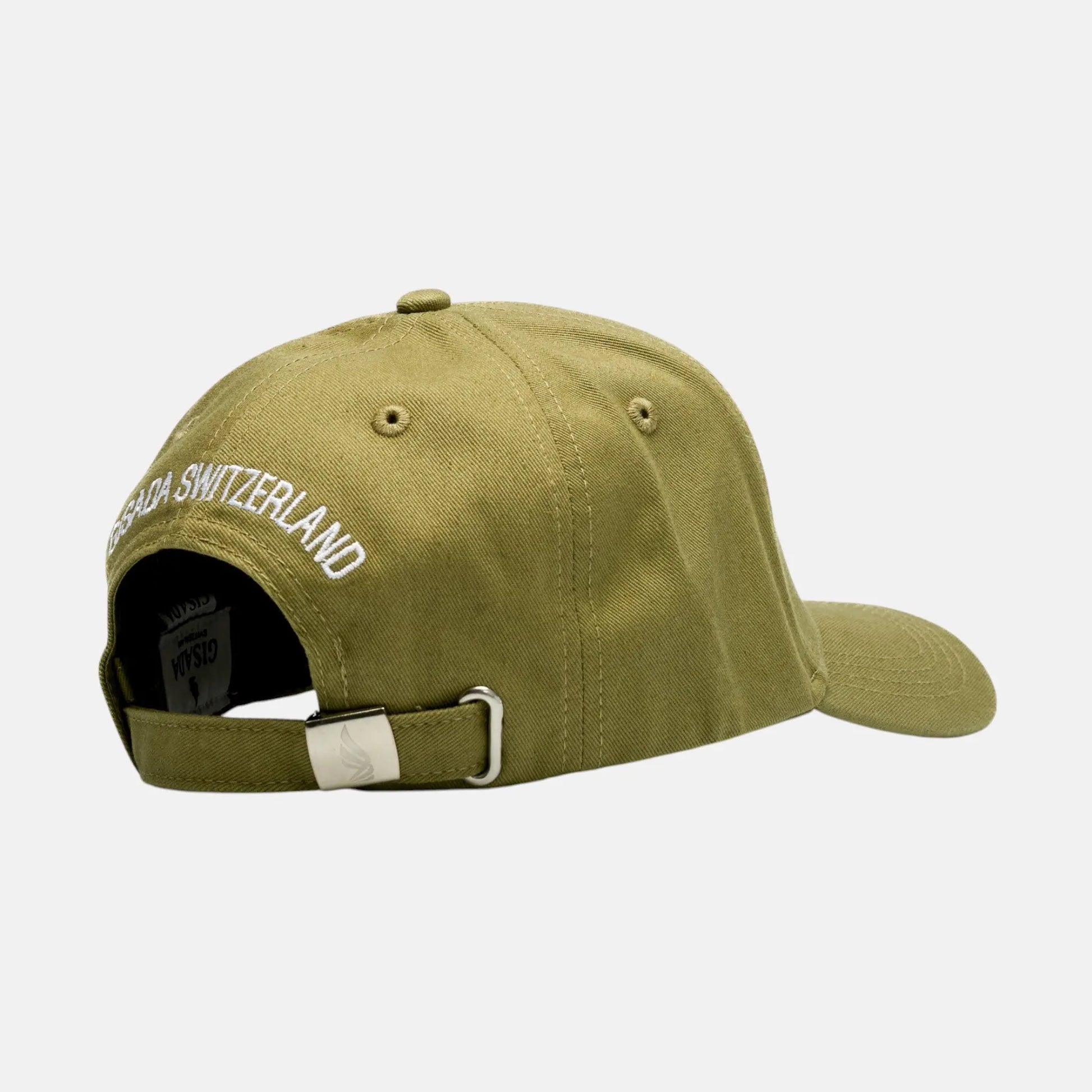 Cotton Twill Baseball Cap with Gisada Badge Label Patch - Gisada.com
