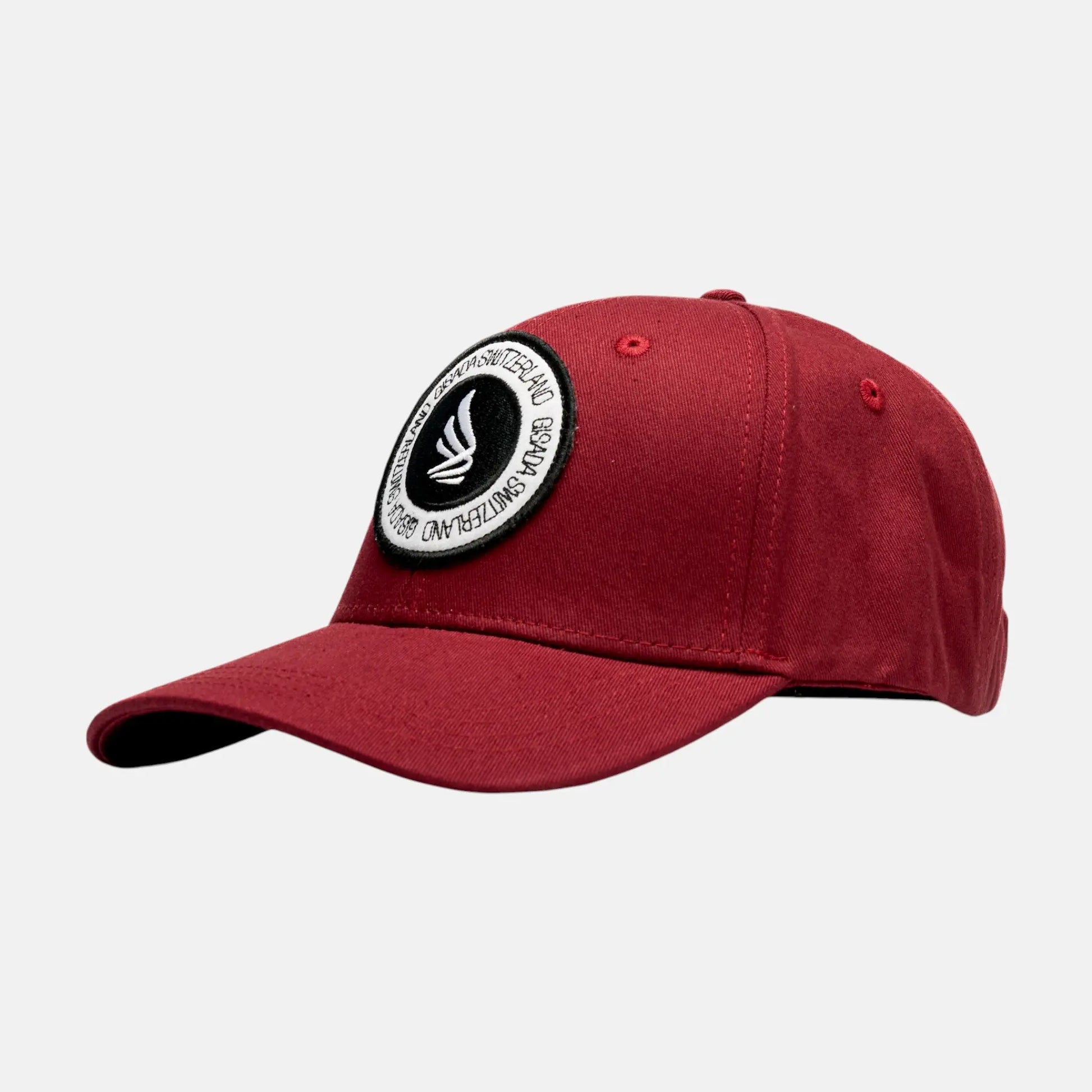 Cotton Twill Baseball Cap with Gisada Badge Label Patch - Gisada.com