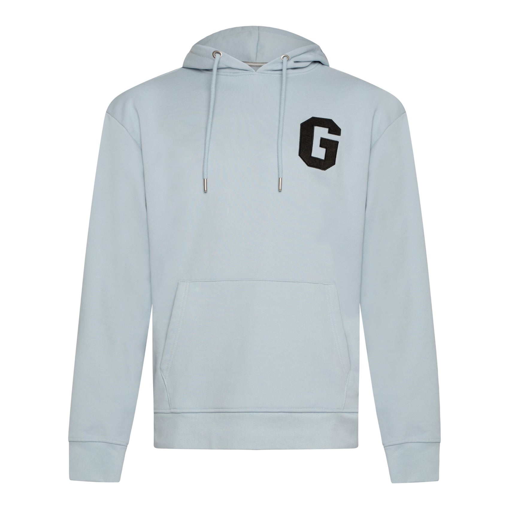 Regular Fit Hoodie in Midweight Cotton with Patch Print