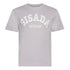 Premium pastel purple T-shirt with heavyweight cotton and bold logo