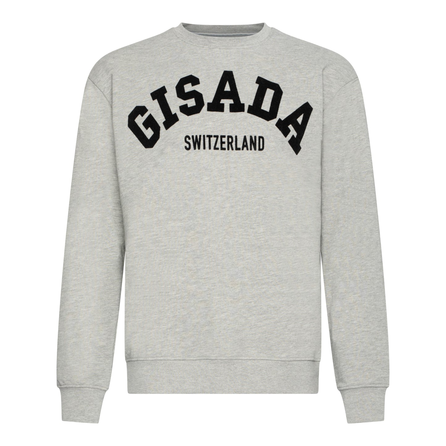 Regular Fit Sweatshirt aus mittelschwerer Baumwolle mit Flockdruck