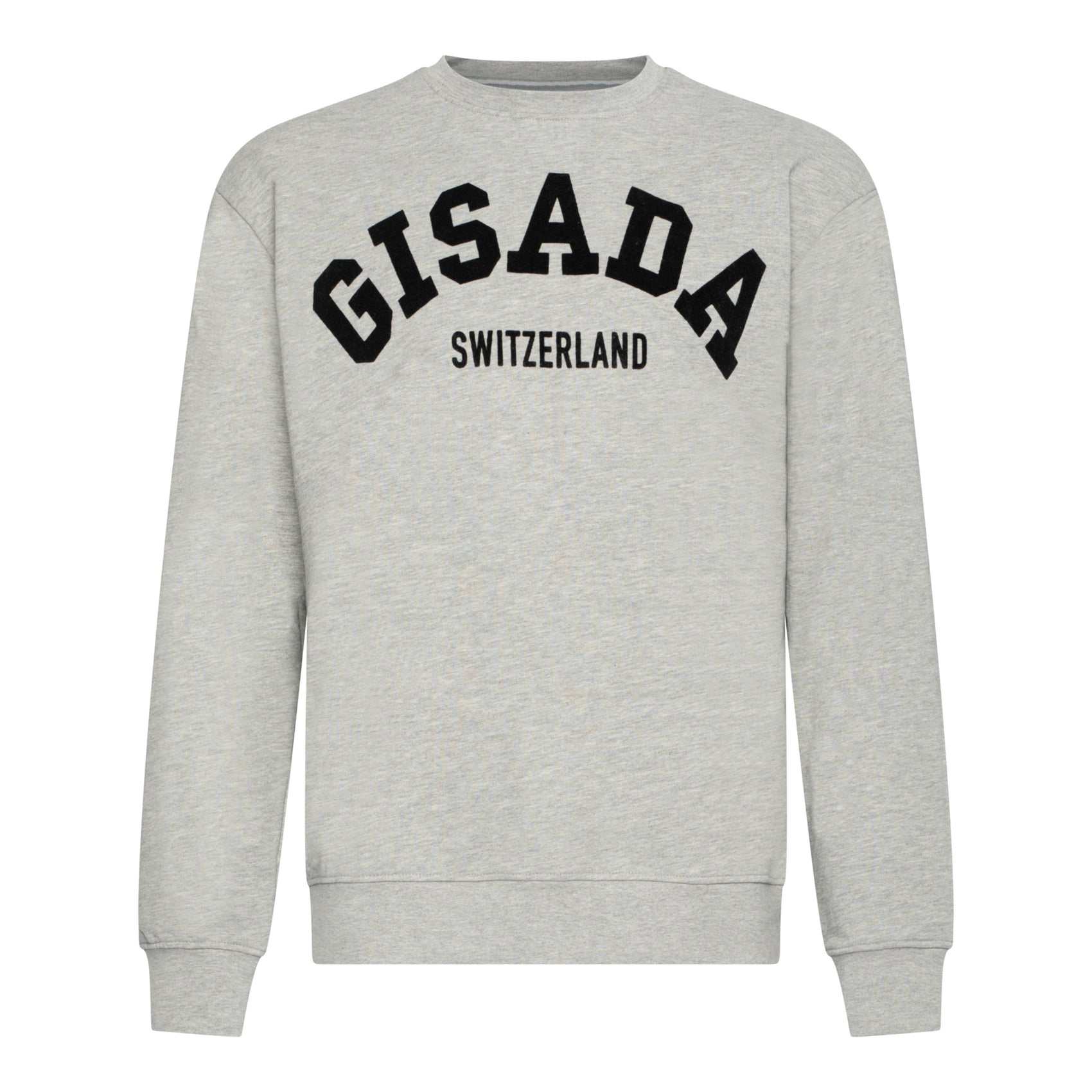 Regular Fit Sweatshirt aus mittelschwerer Baumwolle mit Flockdruck