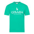 Regular Fit T-Shirt in Jersey Cotton with Flock Logo Gisada Shirts