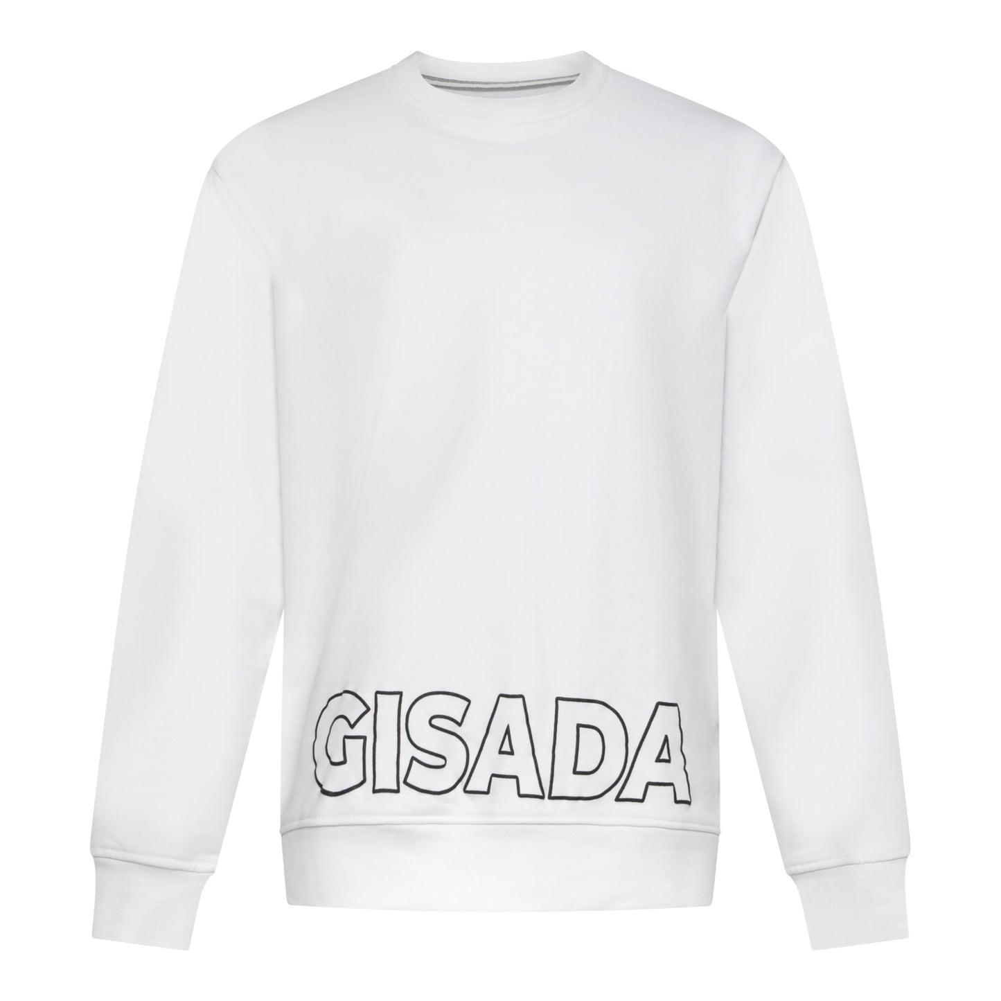 Regular Fit Sweatshirt aus mittelschwerer Baumwolle mit Puffprint