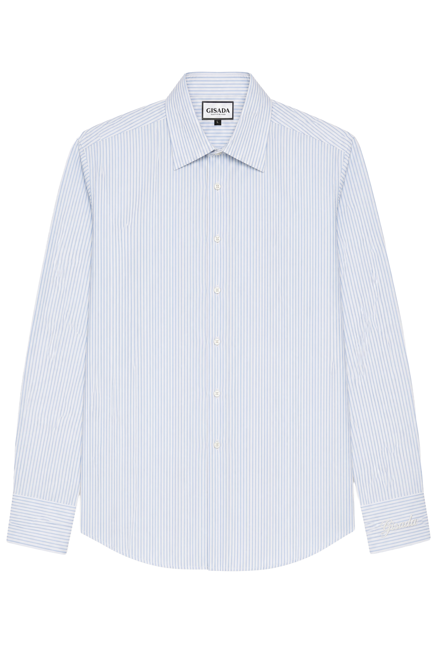 Striped Fine Cotton Poplin Shirt