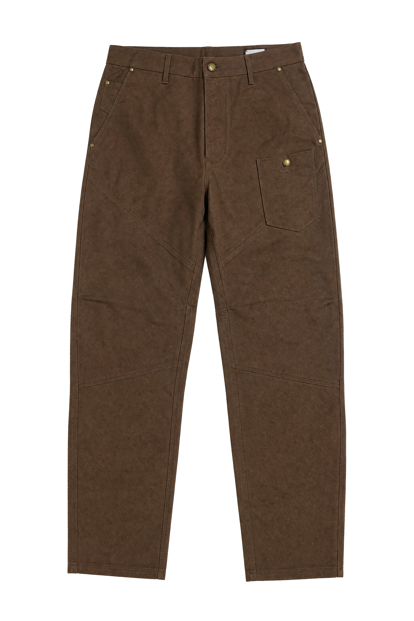 Chino aus Baumwolle mit geradem Bein und Gisada-Label