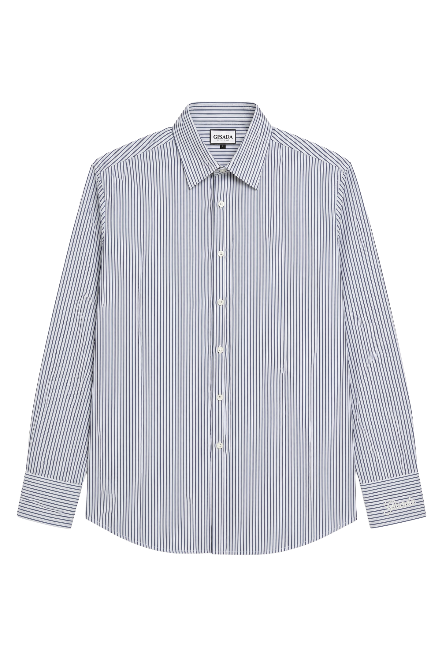 Striped Fine Cotton Poplin Shirt