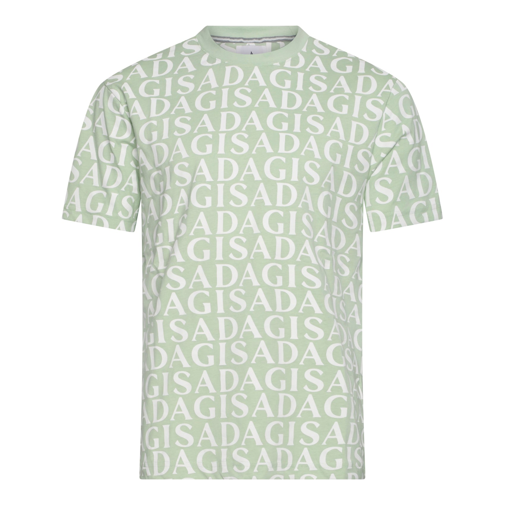 Regular Fit T-Shirt in Jersey Cotton Allover Print