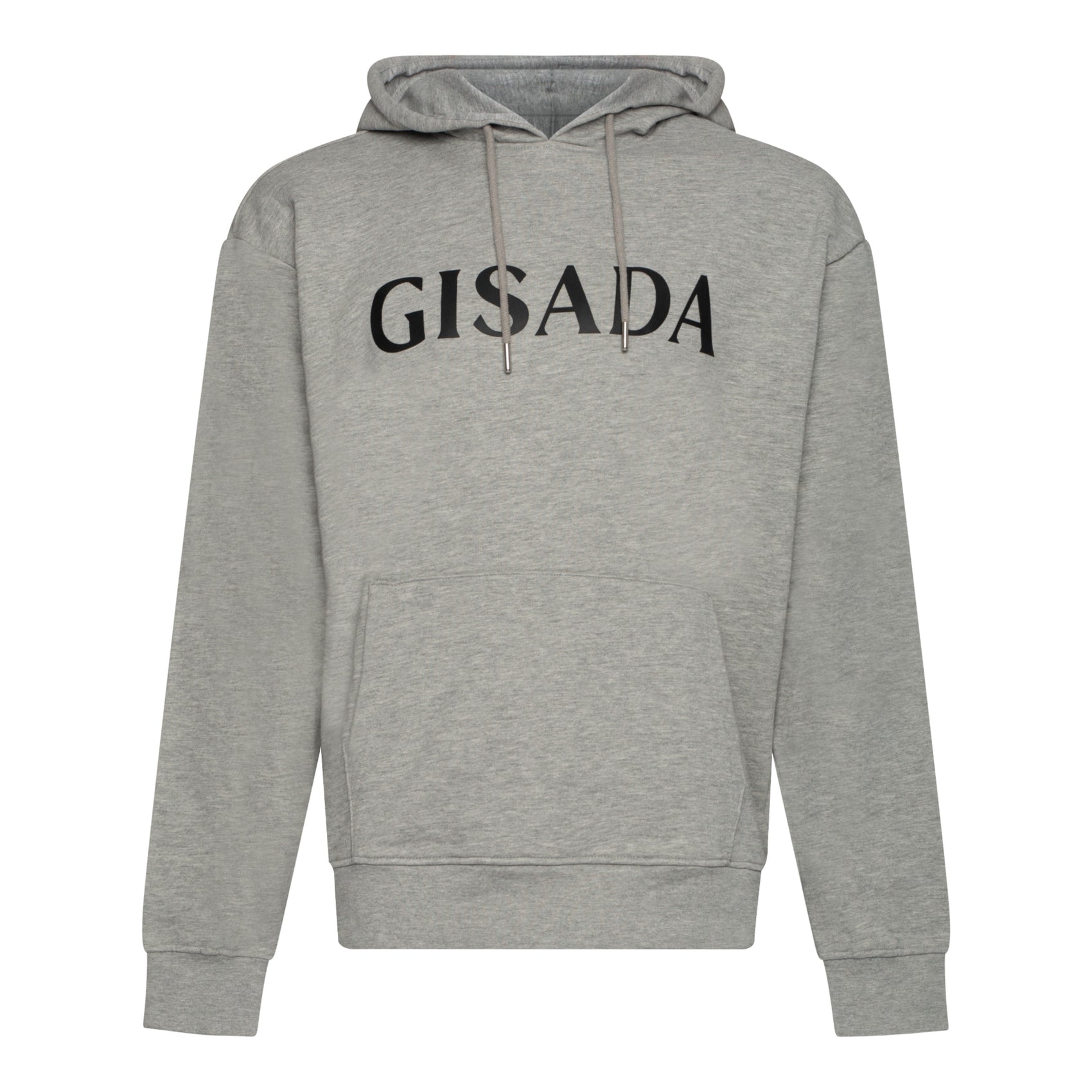 Regular Fit Hoodie in Midweight Cotton with Silicon Print