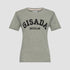 Oversized T-Shirt in Jersey Cotton with Flock Print - Gisada.com