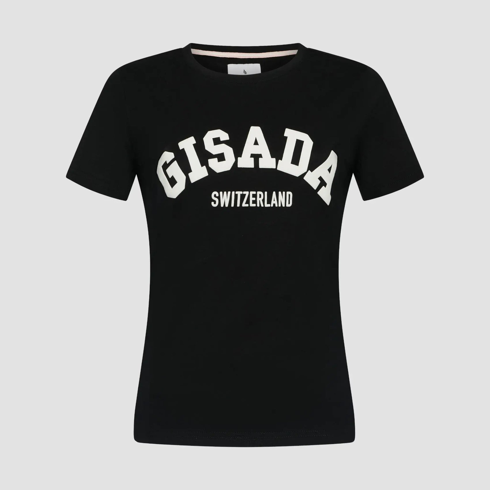 Oversized T-Shirt in Jersey Cotton with Flock Print - Gisada.com