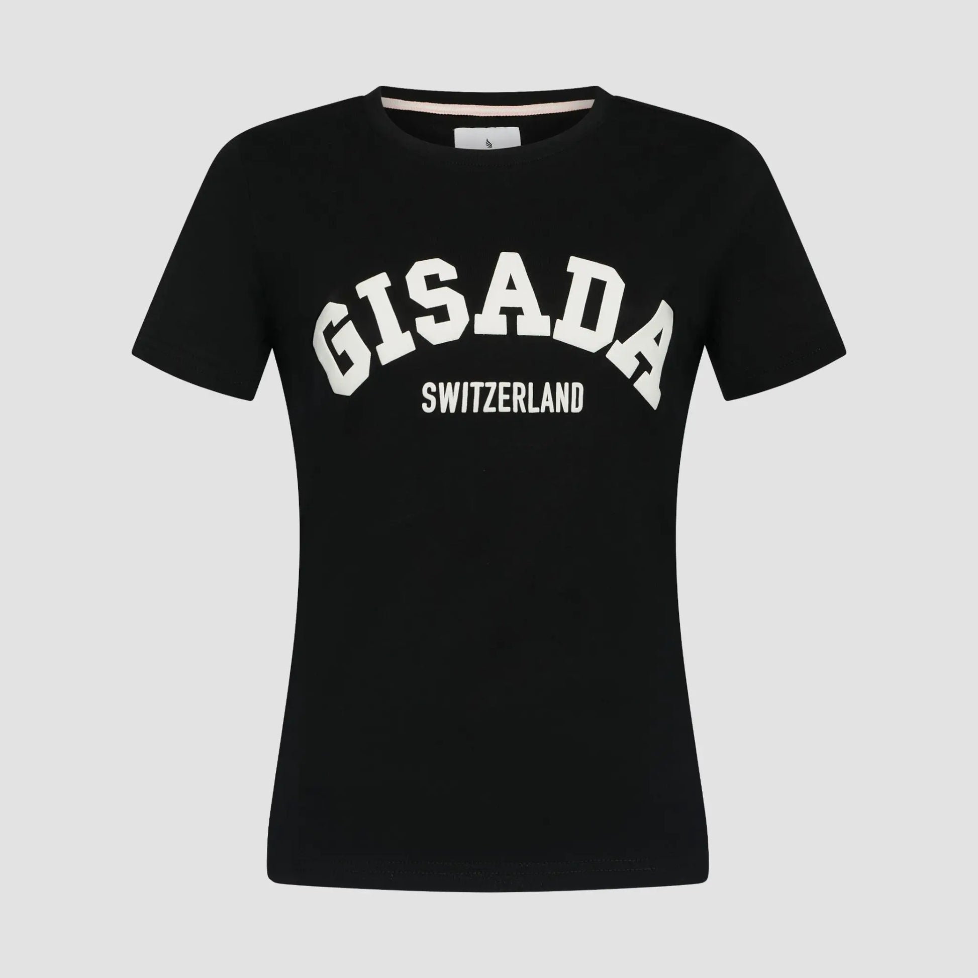 Oversized T-Shirt in Jersey Cotton with Flock Print - Gisada.com