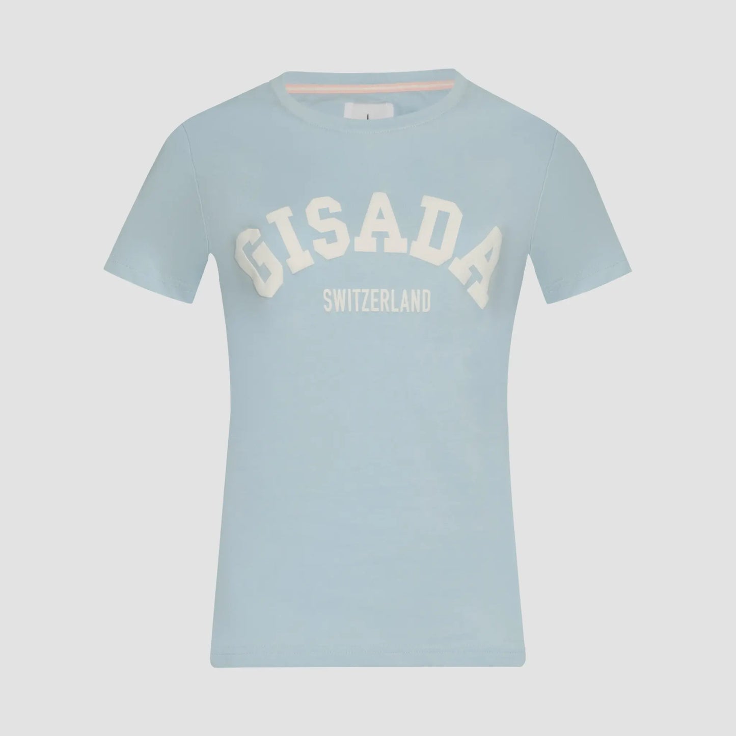 Oversized T-Shirt in Jersey Cotton with Flock Print - Gisada.com