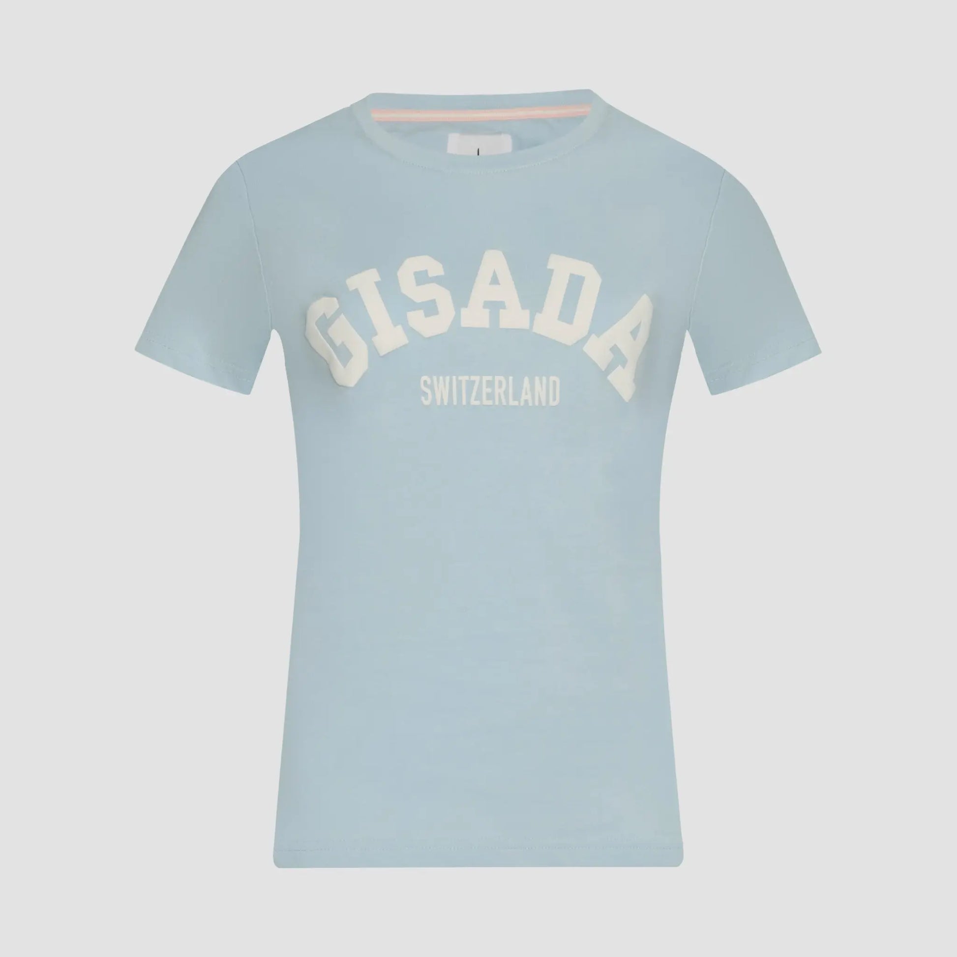 Oversized T-Shirt in Jersey Cotton with Flock Print - Gisada.com