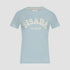 Oversized T-Shirt in Jersey Cotton with Flock Print - Gisada.com