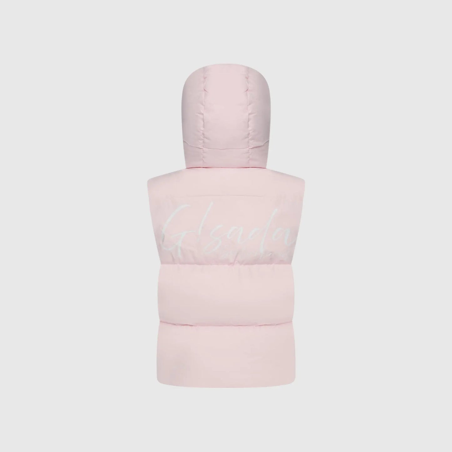 Puffer Gilet with Detachable Hood and Logo Print Gisada Jacket