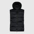 Puffer Gilet with Logo Patch on Back Gisada Jacket