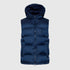 Puffer Gilet with Logo Patch on Back Gisada Jacket