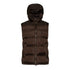 Puffer Gilet with Logo Patch on Back Gisada Jacket