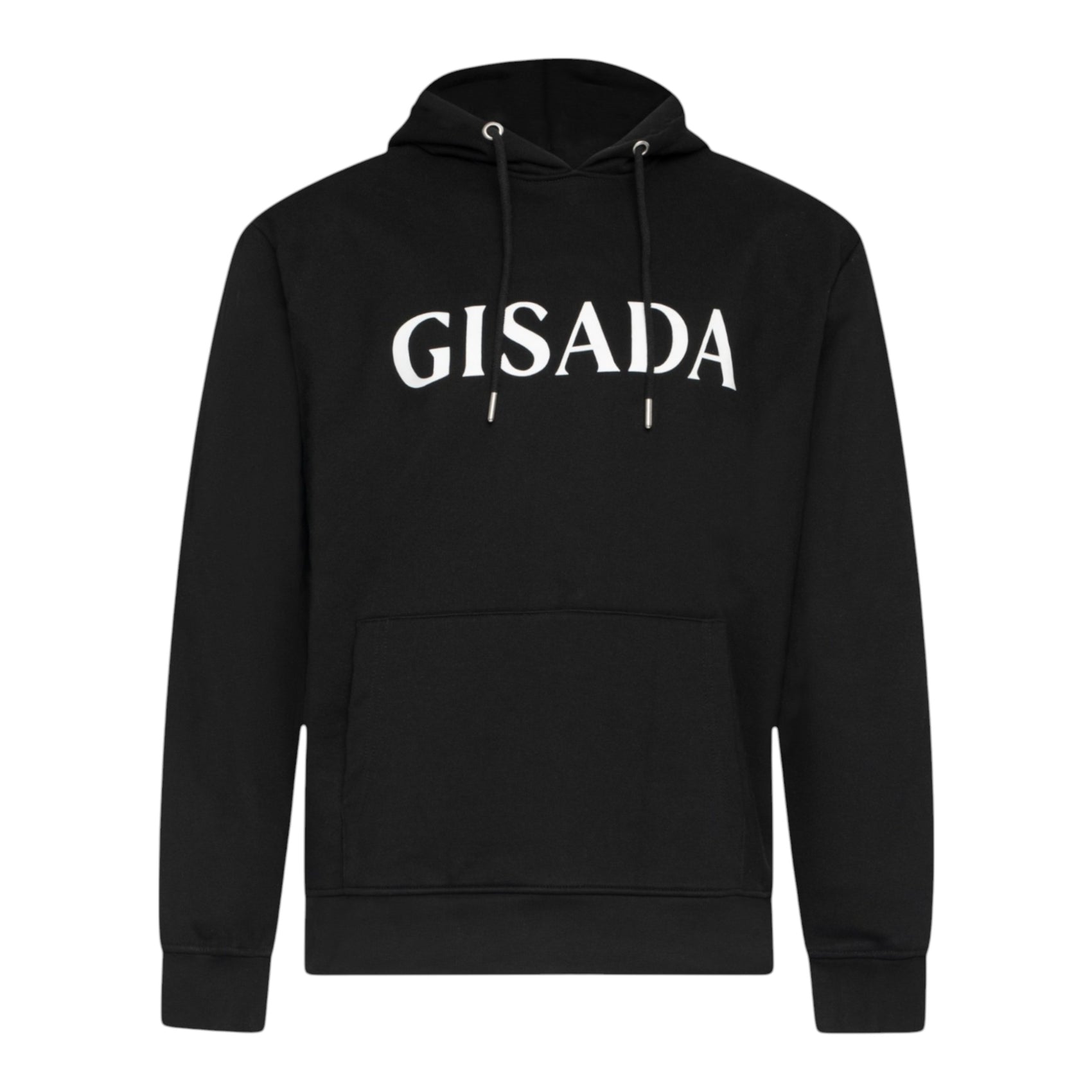 Regular Fit Hoodie in Midweight Cotton with Silicon Print