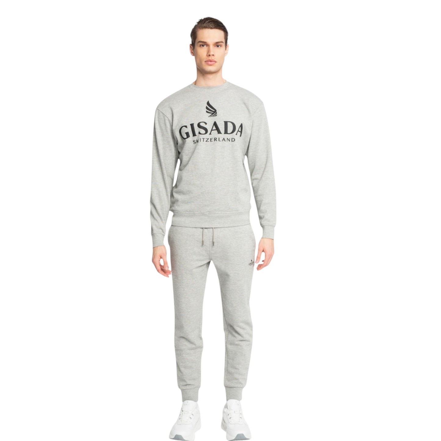Regular Fit Sweatshirt aus mittelschwerer Baumwolle mit Logo-Puffprint