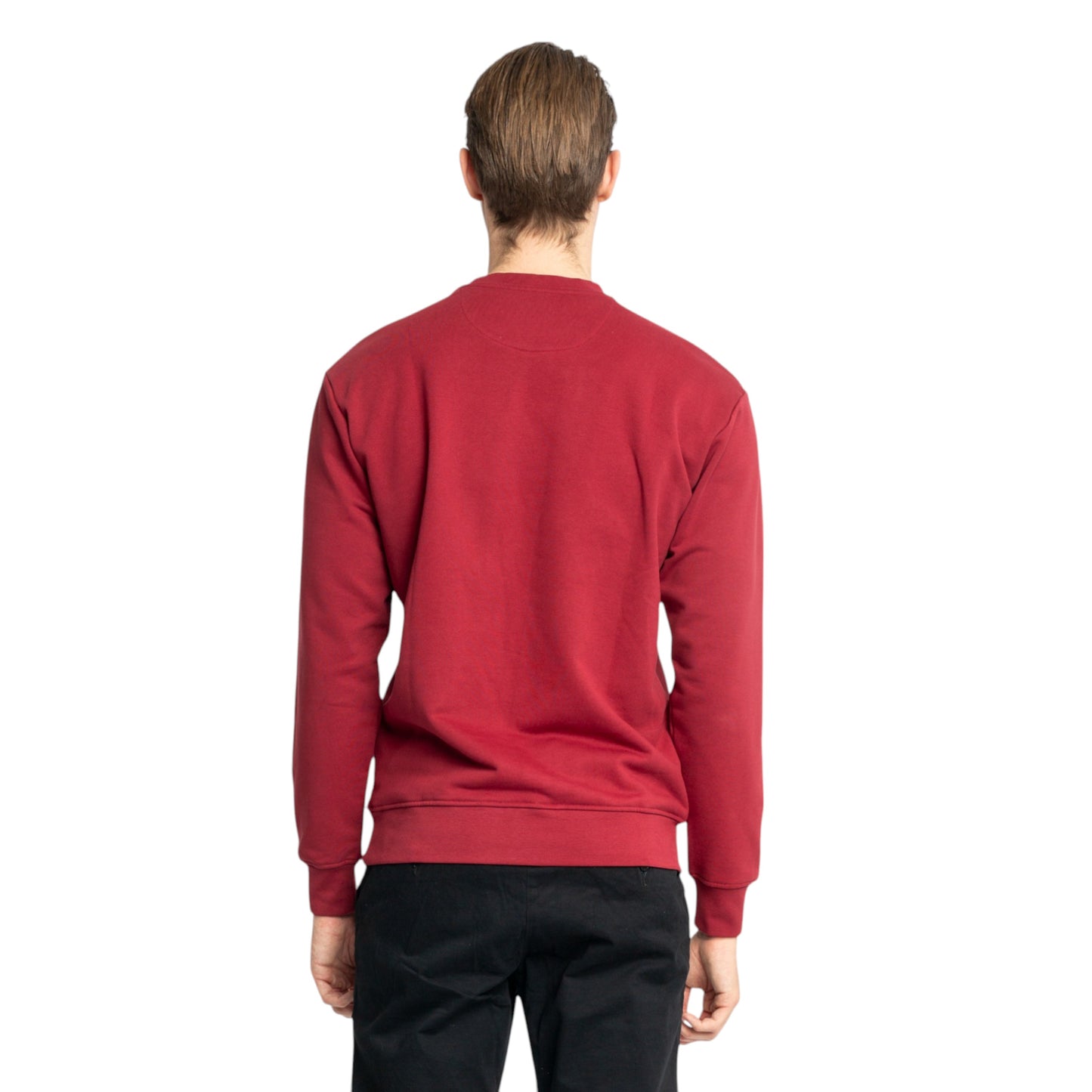 Regular Fit Sweatshirt aus mittelschwerer Baumwolle mit Puffprint