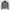 Front view of Gisada regular fit snow grey denim jacket featuring mini label patch