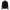 Front view of black merino-cotton half-zip pullover by Gisada