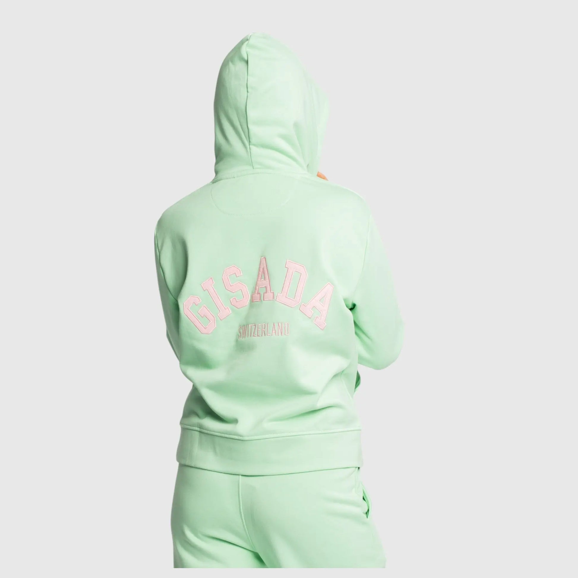 Regular Fit Hoodie in Midweight Cotton with Patch Print - Gisada.com