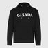 Regular Fit Hoodie in Midweight Cotton with Silicon Print Gisada Hoodie