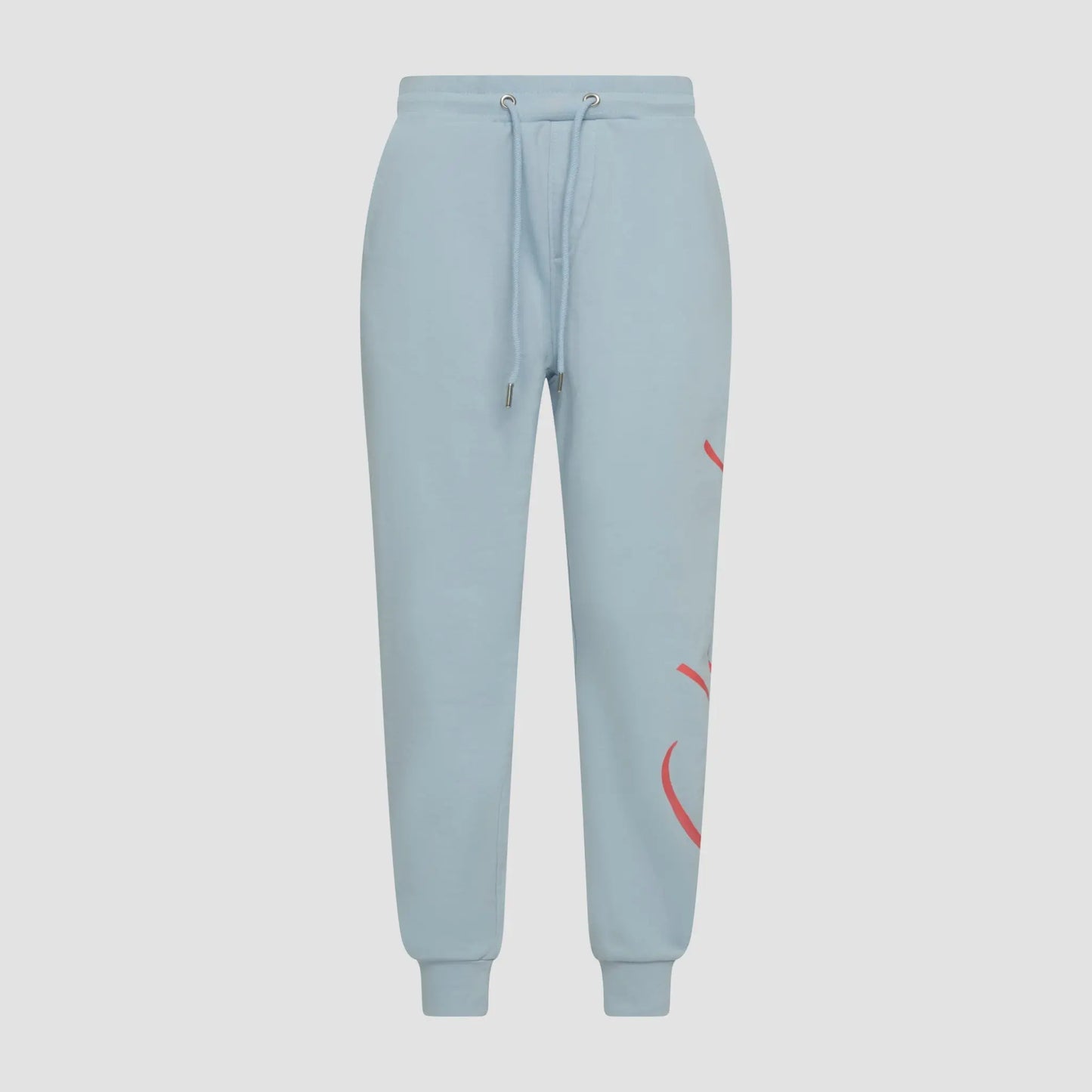 Regular Fit Jogger in Midweight Cotton with Cursive Puff Print Gisada Jogger