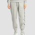 Regular Fit Jogger in Midweight Cotton with Cursive Puff Print Gisada Jogger