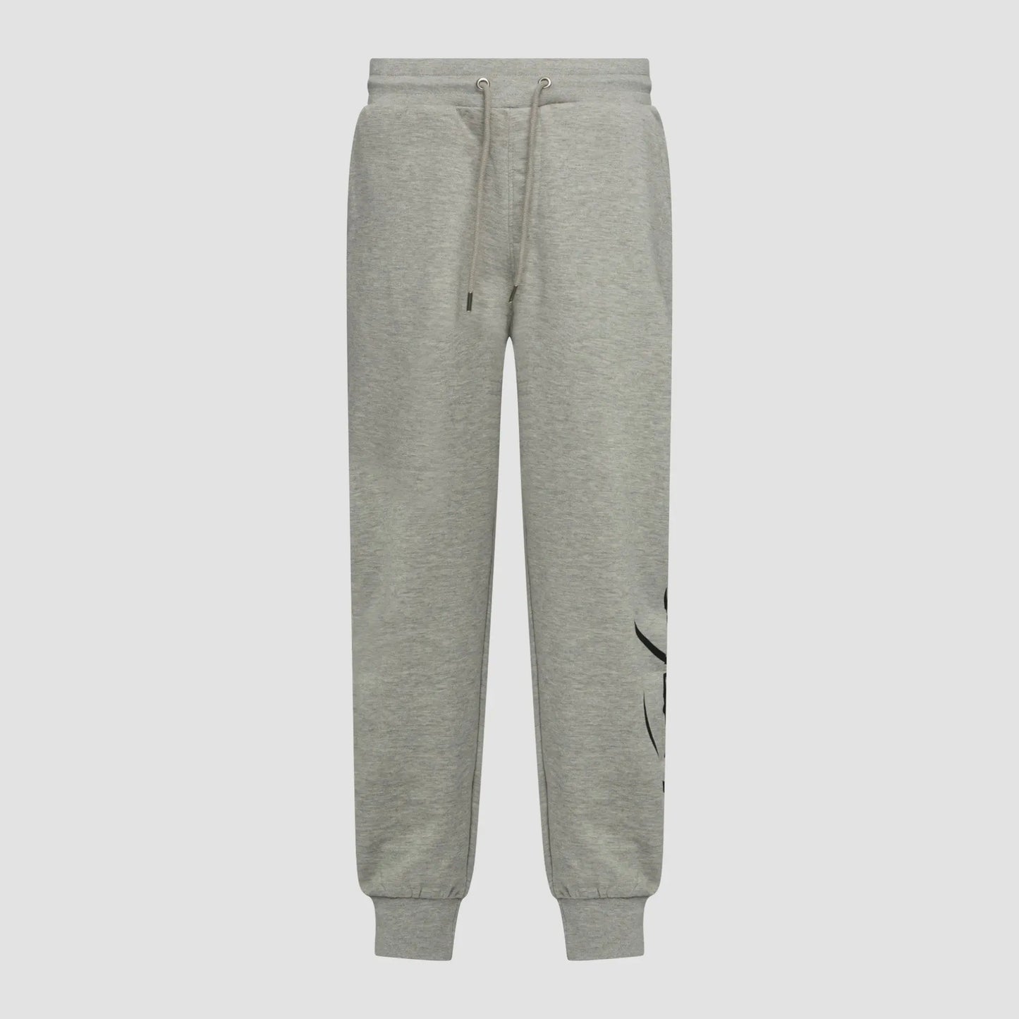 Regular Fit Jogger in Midweight Cotton with Cursive Puff Print Gisada Jogger