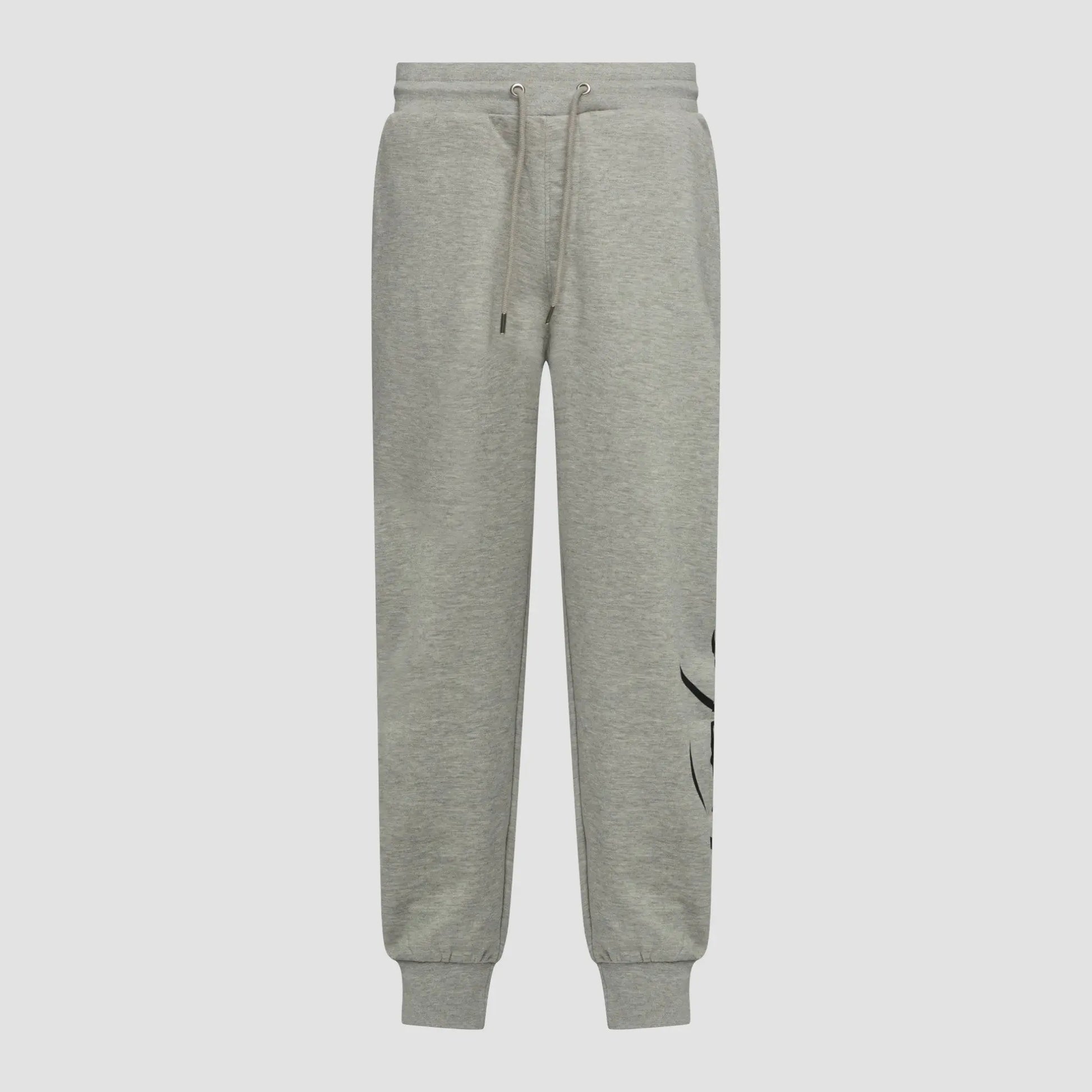 Regular Fit Jogger in Midweight Cotton with Cursive Puff Print Gisada Jogger