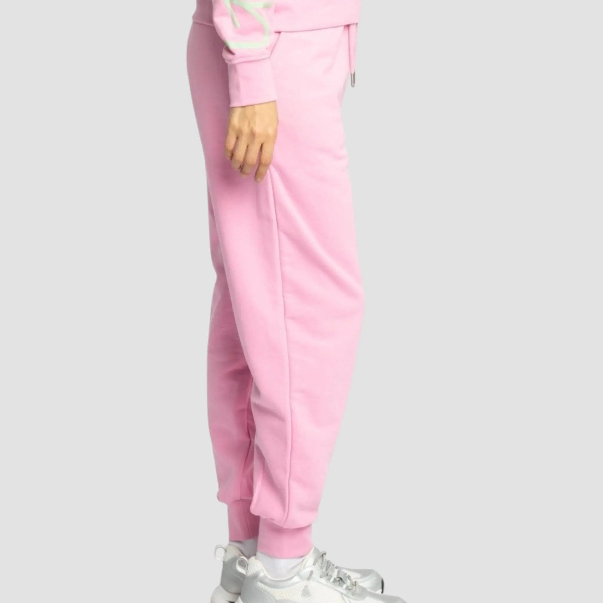Regular Fit Jogger in Midweight Cotton with Cursive Puff Print Gisada Jogger