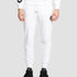 Regular Fit Jogger in Midweight Cotton with Flock Print Gisada Jogger