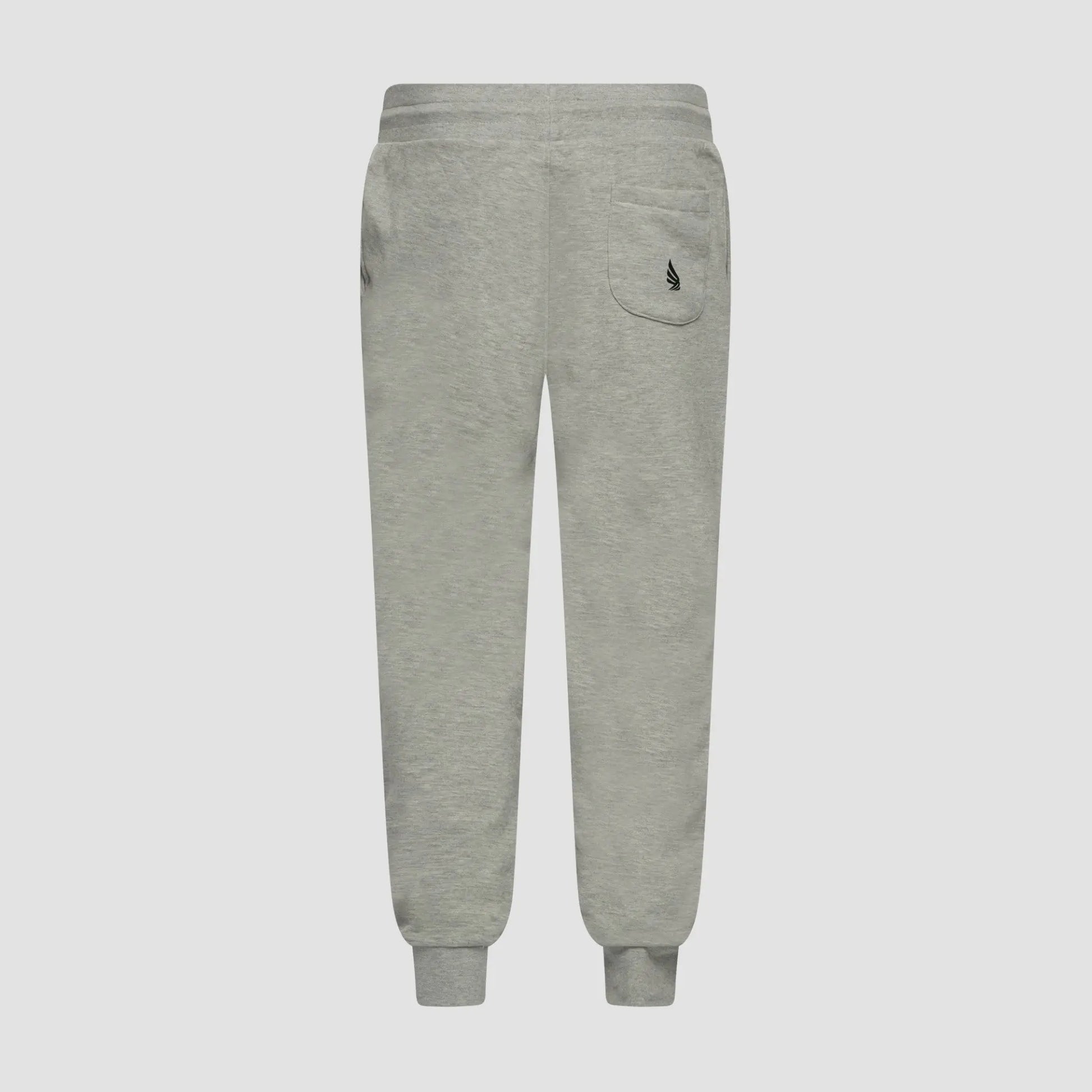 Regular Fit Jogger in Midweight Cotton with Flock Print Gisada Jogger