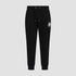 Regular Fit Jogger in Midweight Cotton with Flock Print Gisada Jogger