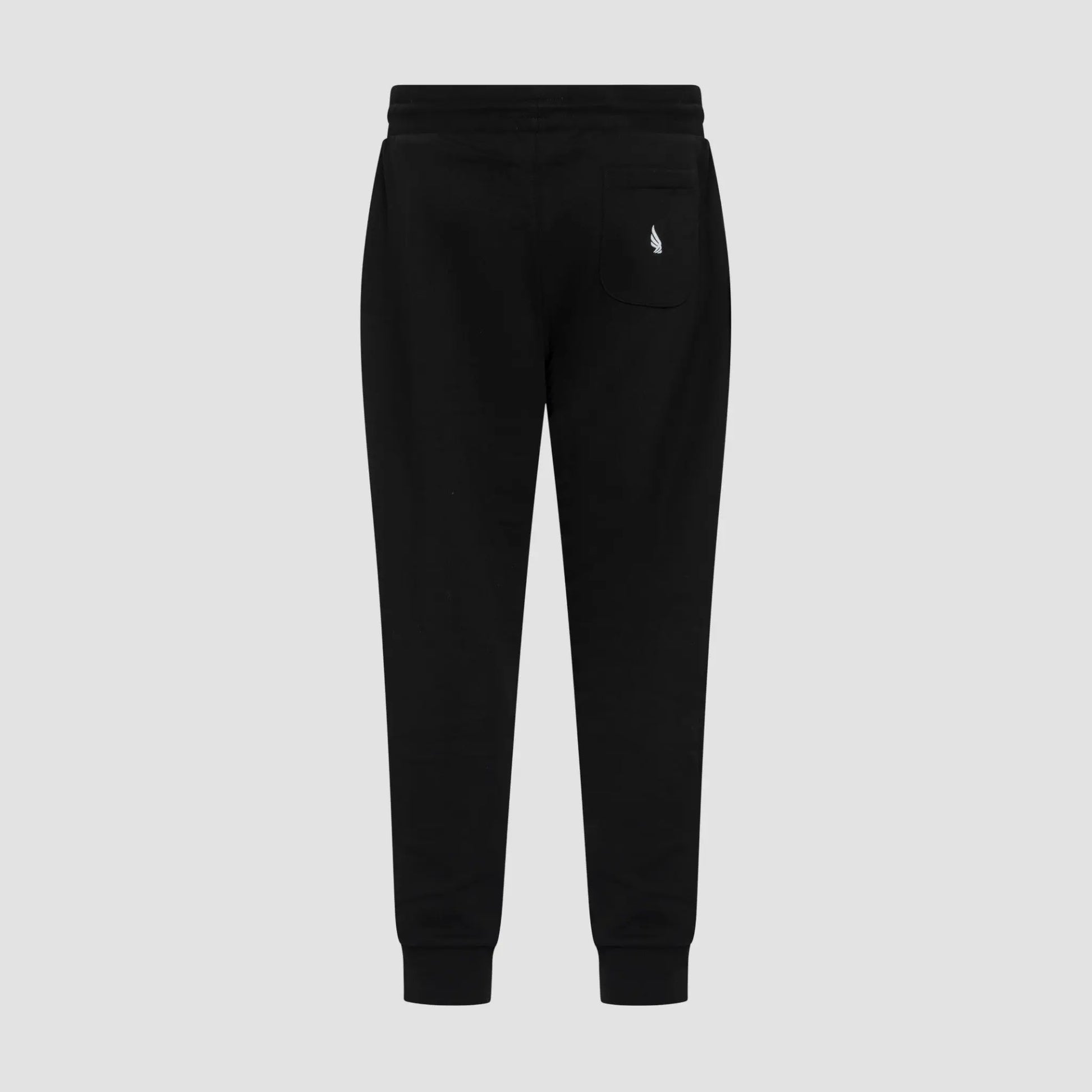 Regular Fit Jogger in Midweight Cotton with Flock Print Gisada Jogger