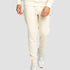 Regular Fit Jogger in Midweight Cotton with Small Silicon Logo Gisada Jogger
